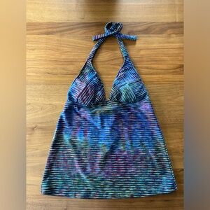 Lucky Brand Halter Tankini, Small